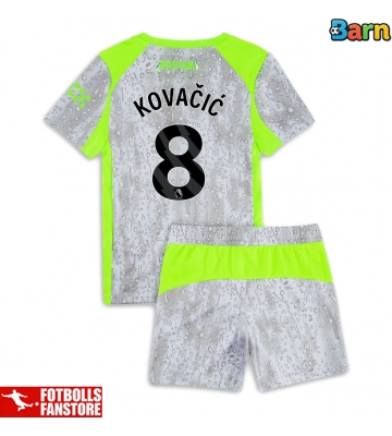 Manchester City Mateo Kovacic #8 Tredje Tröja Barn 2025-26 Kortärmad (+ Korta byxor)